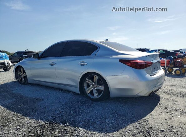JN1EV7AR8KM590072 2019 INFINITI Q50 Silver Հետևի ձախ