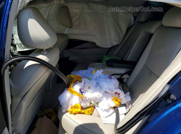 JN1EV7AR8KM591691 2019 INFINITI Q50 Blue Հետևի նստատեղերի տեսք