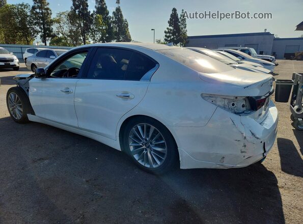 JN1EV7AR8LM252804 2020 INFINITI Q50 Белый Задняя левая четверть