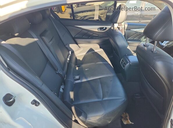 JN1EV7AR8LM252804 2020 INFINITI Q50 Белый Вид задних сидений