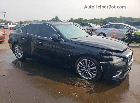 JN1EV7AR9JM436176 2018 INFINITI Q50 Black Передня права чверть