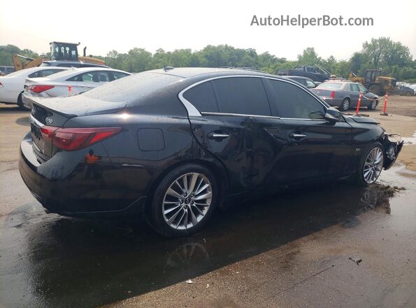 JN1EV7AR9JM436176 2018 INFINITI Q50 Black Задня права чверть