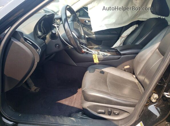 JN1EV7AR9JM436176 2018 INFINITI Q50 Black Вид салону спереду