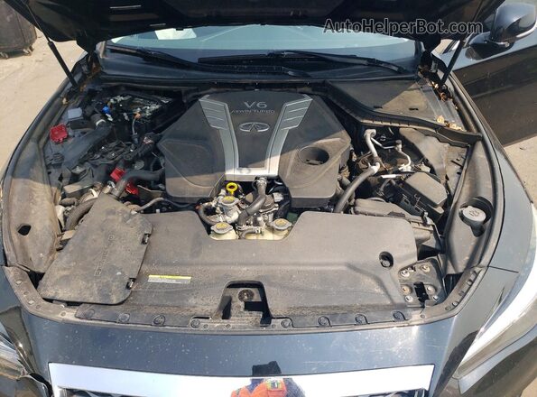 JN1EV7AR9JM436176 2018 INFINITI Q50 Black Вид задньої частини салону