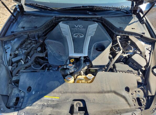 JN1EV7AR9JM439921 2018 INFINITI Q50 Gray Widok wnętrza z tyłu