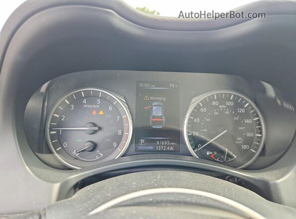 JN1EV7AR9JM442236 2018 INFINITI Q50 Белый Вид щитка приборов