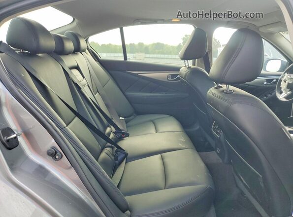 JN1EV7AR9LM254030 2020 INFINITI Q50 Gray Հետևի նստատեղերի տեսք
