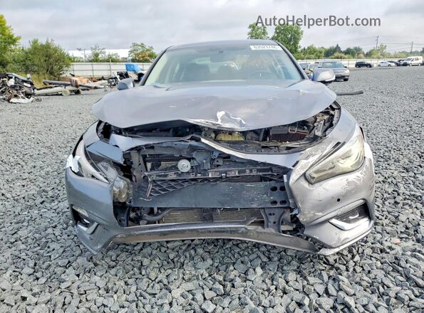 JN1EV7AR9LM254030 2020 INFINITI Q50 Gray Դիմացի տեսք
