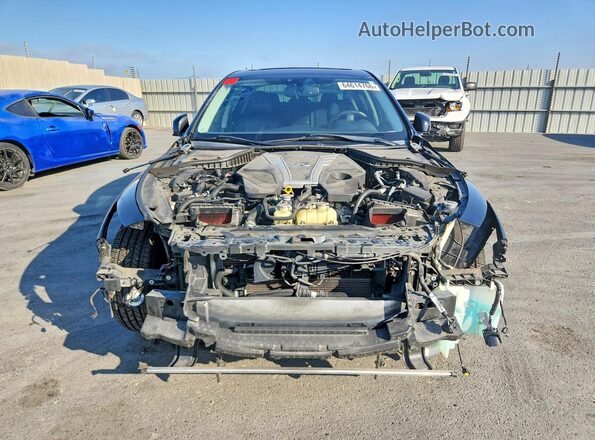 JN1EV7ARXHM830764 2017 INFINITI Q50 Black Front view