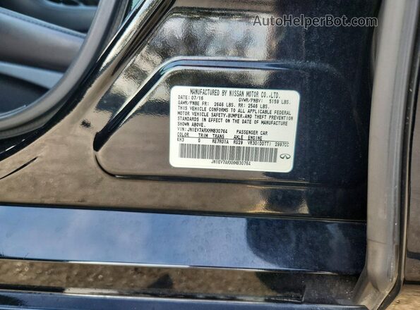 JN1EV7ARXHM830764 2017 INFINITI Q50 Black Engine compartment view