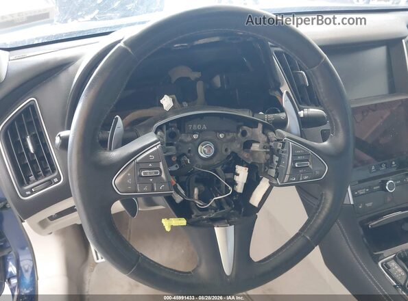 JN1EV7ARXHM833972 2017 INFINITI Q50 Blue Вид спереду