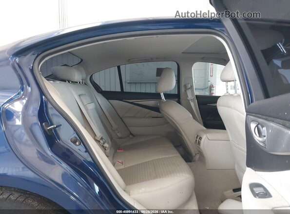 JN1EV7ARXHM833972 2017 INFINITI Q50 Blue Вид наклейки з VIN-кодом