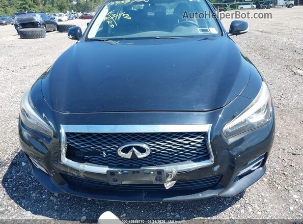 JN1EV7ARXHM836225 2017 INFINITI Q50 Black Widok z przodu