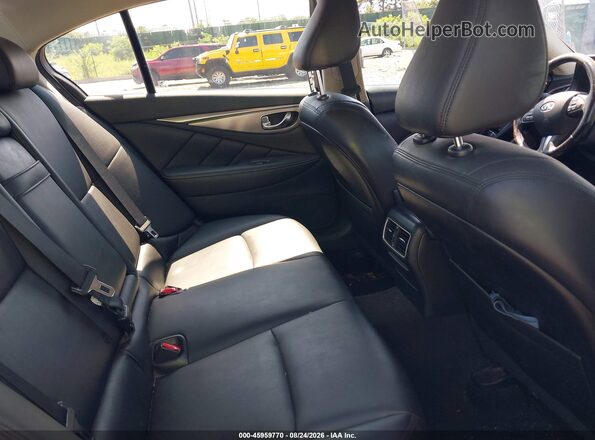 JN1EV7ARXHM836225 2017 INFINITI Q50 Black Widok naklejki z numerem VIN