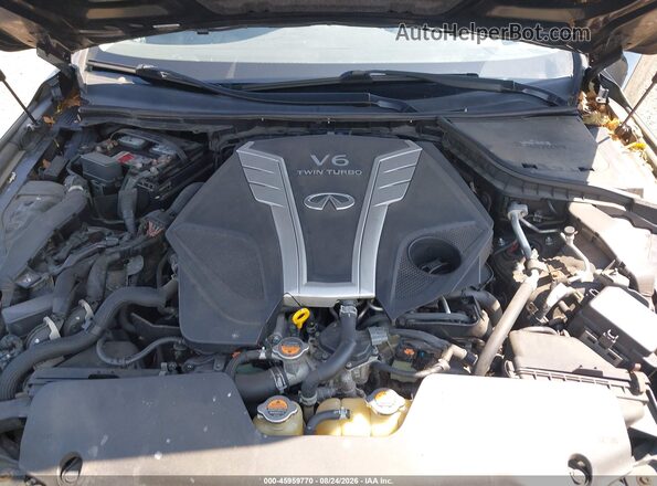 JN1EV7ARXHM836225 2017 INFINITI Q50 Black Widok z tyłu