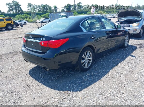 JN1EV7ARXHM836225 2017 INFINITI Q50 Black Tył prawy