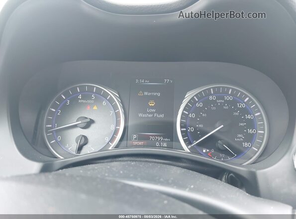 JN1EV7ARXHM837472 2017 INFINITI Q50 Silver Rear seats view