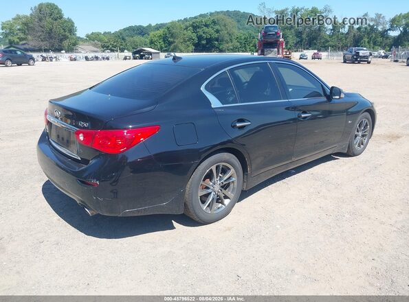 JN1EV7ARXHM840050 2017 INFINITI Q50 Black Задня права чверть