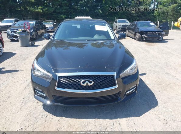 JN1EV7ARXHM840050 2017 INFINITI Q50 Black Вид щитка приладів