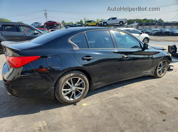 JN1EV7ARXHM841182 2017 INFINITI Q50 Black Задня права чверть