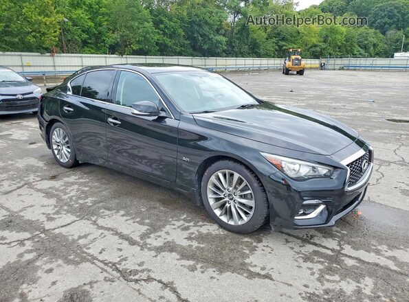 JN1EV7ARXKM553458 2019 INFINITI Q50 Black Delantero derecho