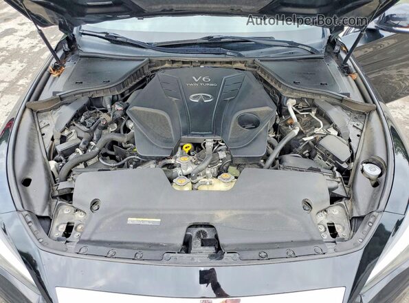 JN1EV7ARXKM553458 2019 INFINITI Q50 Black Vista interior trasera