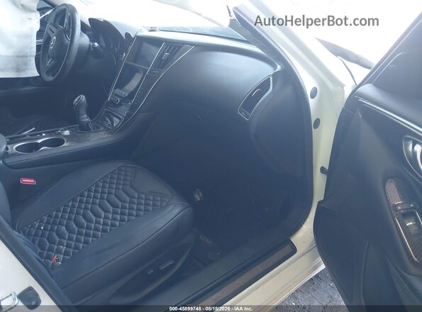 JN1EV7BP1MM704140 2021 INFINITI Q50 White Вид салону спереду