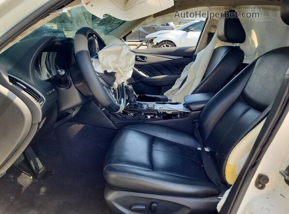 JN1EV7BP1MM704445 2021 INFINITI Q50 White წინა სალონის ხედი