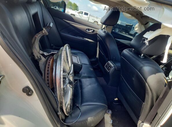 JN1EV7BP1MM704445 2021 INFINITI Q50 White უკანა სავარძლების ხედი