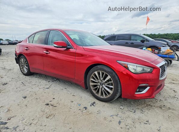 JN1EV7BP2MM702963 2021 INFINITI Q50 Red წინა მარჯვენა