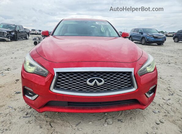 JN1EV7BP2MM702963 2021 INFINITI Q50 Red წინა ხედი