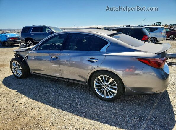 JN1EV7BP3MM704849 2021 INFINITI Q50 Gray Հետևի ձախ