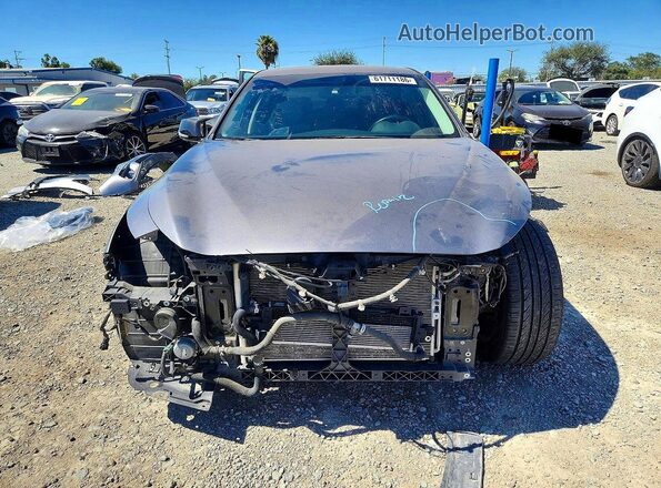 JN1EV7BP3MM704849 2021 INFINITI Q50 Gray Դիմացի տեսք
