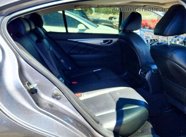 JN1EV7BP3MM704849 2021 INFINITI Q50 Gray Հետևի նստատեղերի տեսք