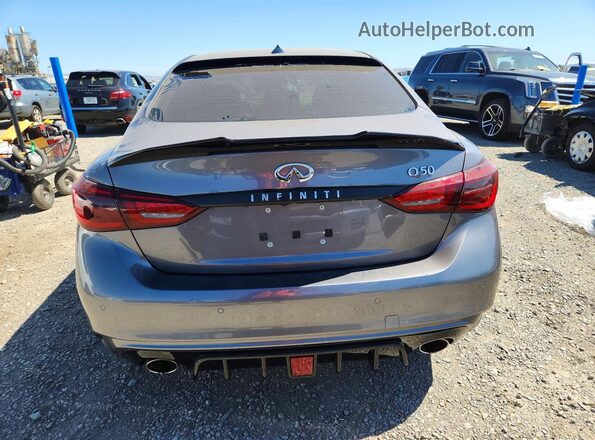 JN1EV7BP3MM704849 2021 INFINITI Q50 Gray Հետևի տեսք