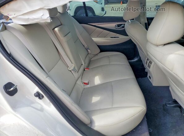 JN1EV7BP5MM704612 2021 INFINITI Q50 Белый Вид задних сидений