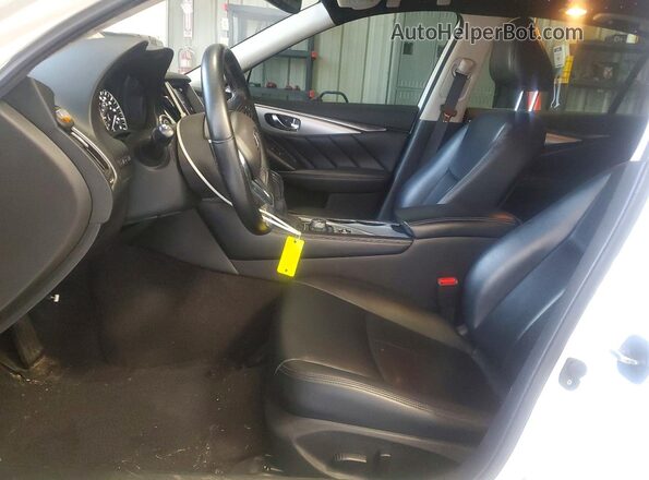 JN1EV7BP6MM703193 2021 INFINITI Q50 White Вид салону спереду