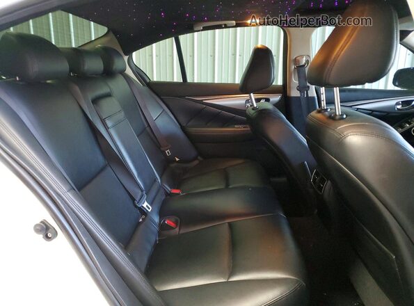 JN1EV7BP6MM703193 2021 INFINITI Q50 White Вид задніх сидінь