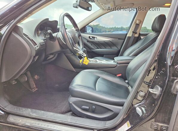 JN1EV7BP6MM703811 2021 INFINITI Q50 Black Front interior view