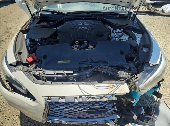 JN1EV7BP6PM510224 2023 INFINITI Q50 White Vista interior trasera
