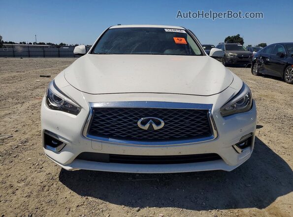 JN1EV7BP8MM706337 2021 INFINITI Q50 Белый Вид спереди