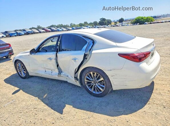 JN1EV7BP8MM706337 2021 INFINITI Q50 Белый Задняя левая четверть