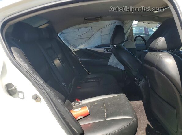 JN1EV7BP8MM706337 2021 INFINITI Q50 Белый Вид задних сидений