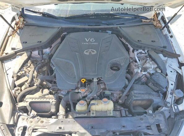 JN1EV7BP8MM706337 2021 INFINITI Q50 Белый Вид задней части салона