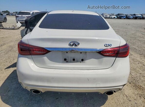 JN1EV7BP8MM706337 2021 INFINITI Q50 Белый Вид сзади