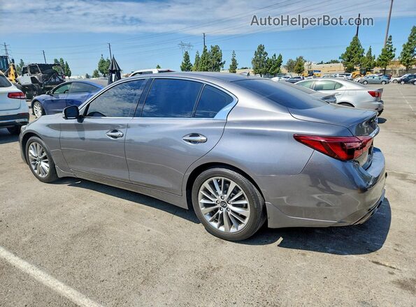 JN1EV7BP9RM601796 2024 INFINITI Q50 Gray Trasero izquierdo
