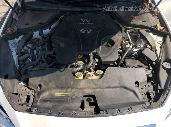JN1EV7BPXMM707411 2021 INFINITI Q50 White უკანა სალონის ხედი