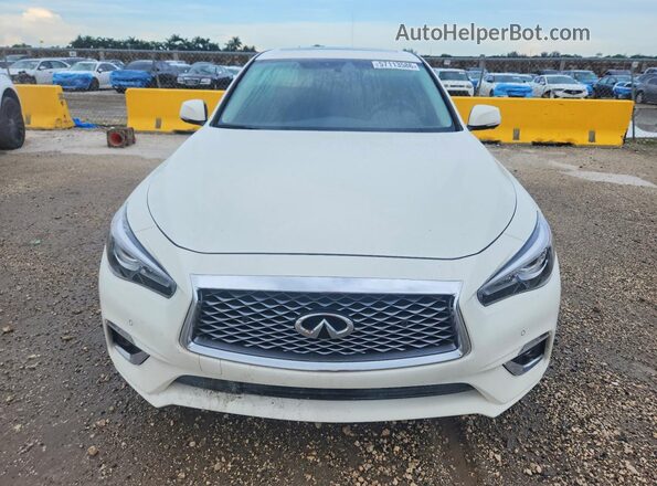 JN1EV7BPXPM510565 2023 INFINITI Q50 Белый Вид спереди