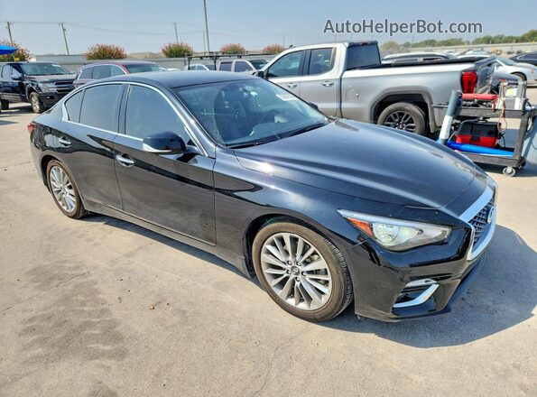 JN1EV7BPXPM512641 2023 INFINITI Q50 Black Przód prawy