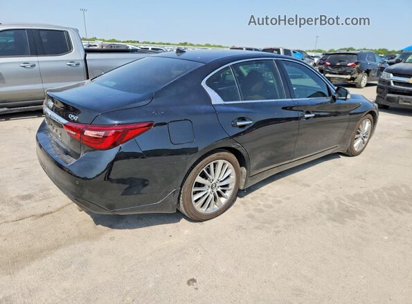JN1EV7BPXPM512641 2023 INFINITI Q50 Black Tył prawy